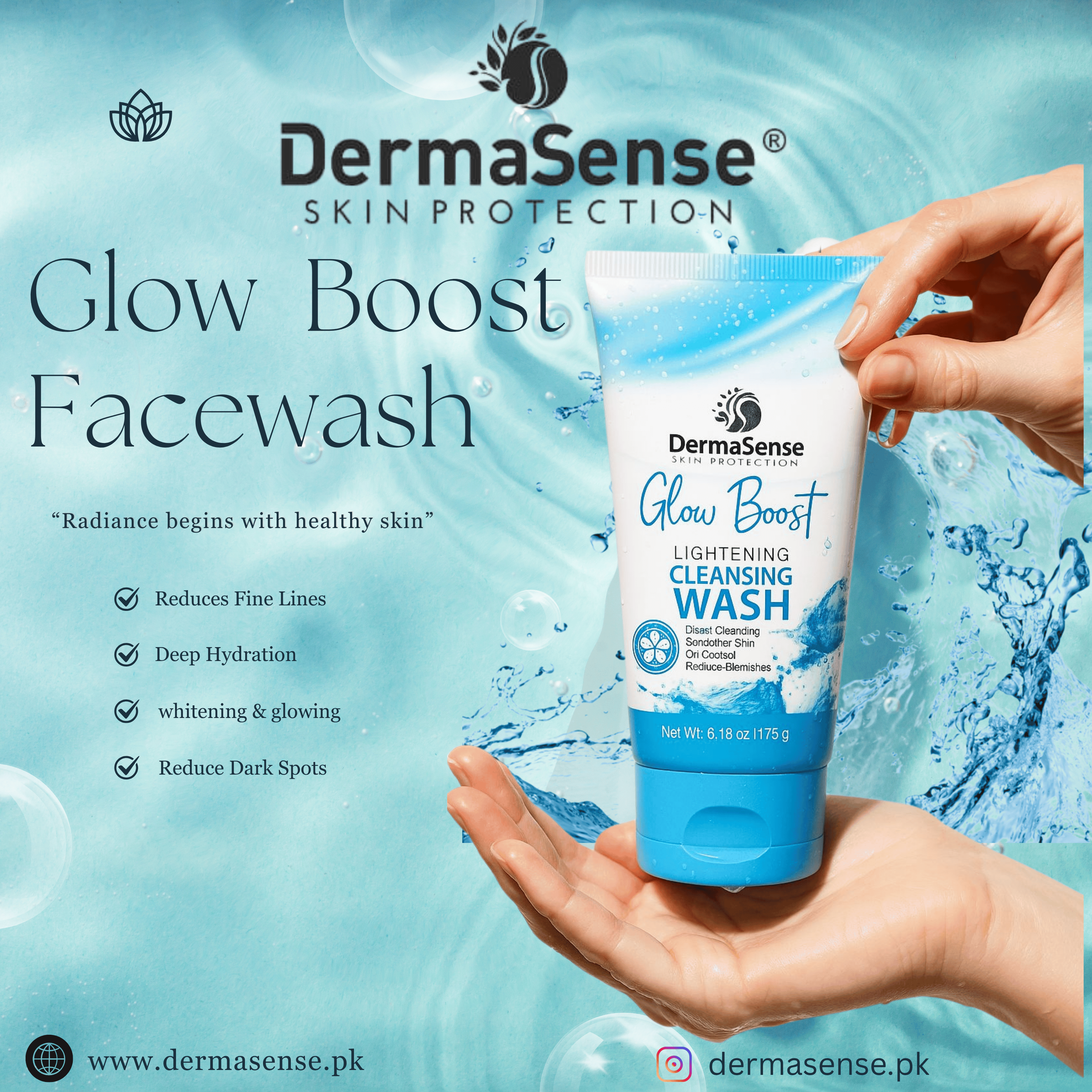Glow boost Facewash